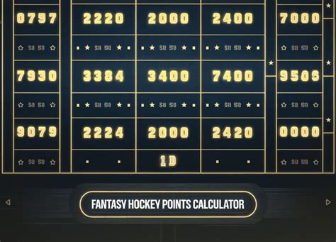 fantasy hockey trade calculator.